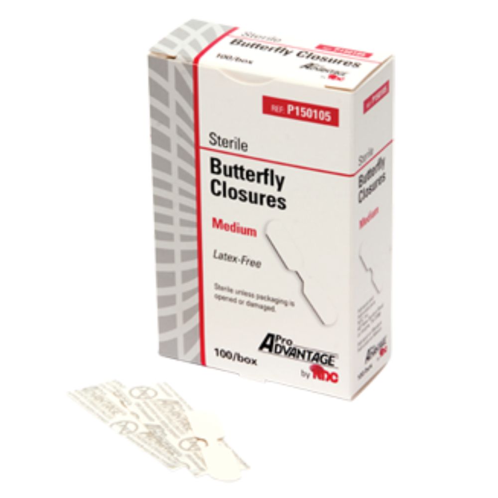Pro Advantage® Butterfly Wound Closures, Medium