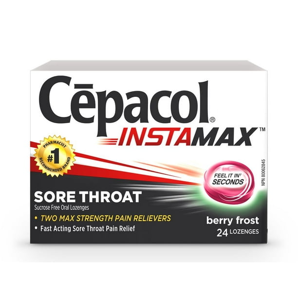 CEPACOL INSTAMAX BERRY FROST LOZ 24CEPACOL INSTAMAX BERRY FROST LOZ 24