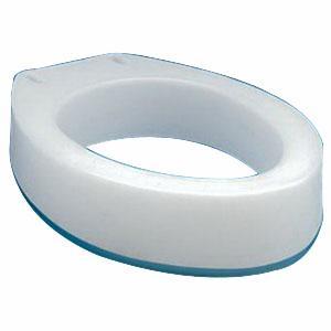 Toilet Seat Elevator Elongated Added Height To Toilet 3-1/2" Weight Capacity 300lb (Non- Returnable) - Ea/1
