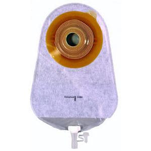 Assura® One-Piece Urostomy Pouch , Transparent 10-1/2" (27cm), Convex, Stoma Opening 1-1/8" (28mm) - Box of 10