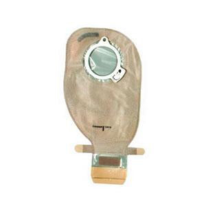 Assura® Two-Piece Drainable Pouch, EasiClose, Transparent 11" (28cm), Flange 2" (50mm) - Box of 10