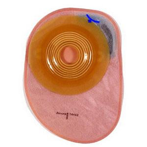 Assura® One-Piece Closed Pouch, Opaque 7" (18cm), Convex Light, Stoma Opening 1-1/4" (31mm) - Box of 10