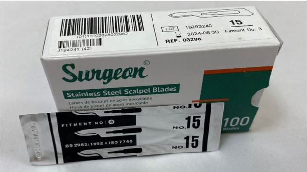Scalpel Blade #15 100/Box