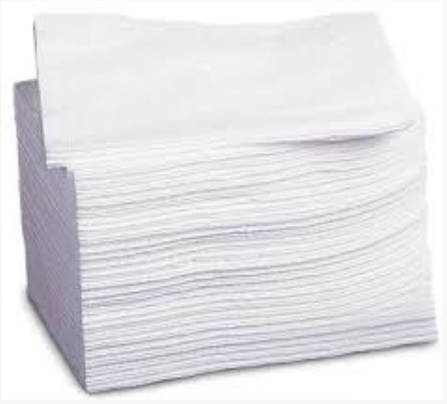 Washcloths, Disposable 1/4 Fold, 13 in. X 13 in. - 900/Case