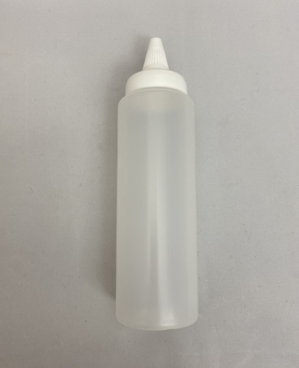 Ultrasound Gel Empty Refill Bottle with twist cap (no label), 250ml