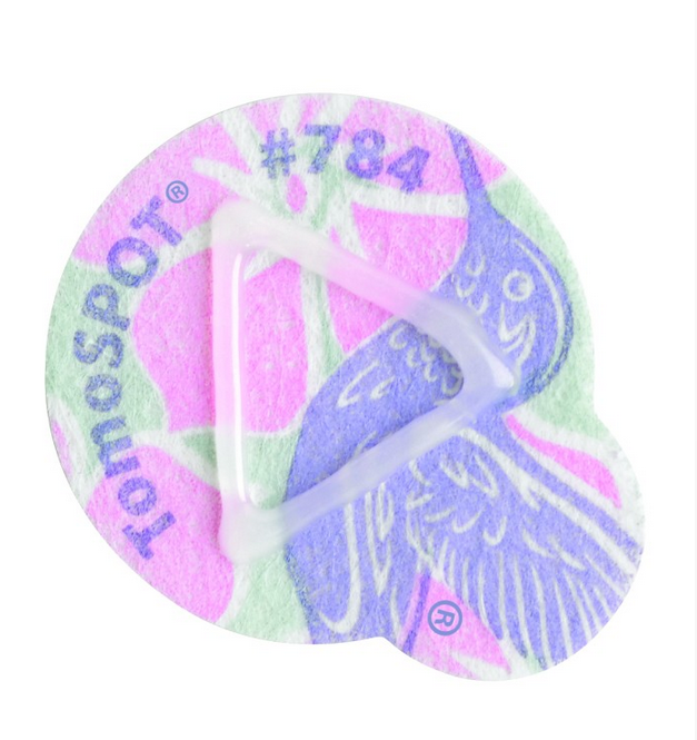 Tomo Spot Skin Markers for 3D Breast Tomosynthesis, See through triangle - 116/Box