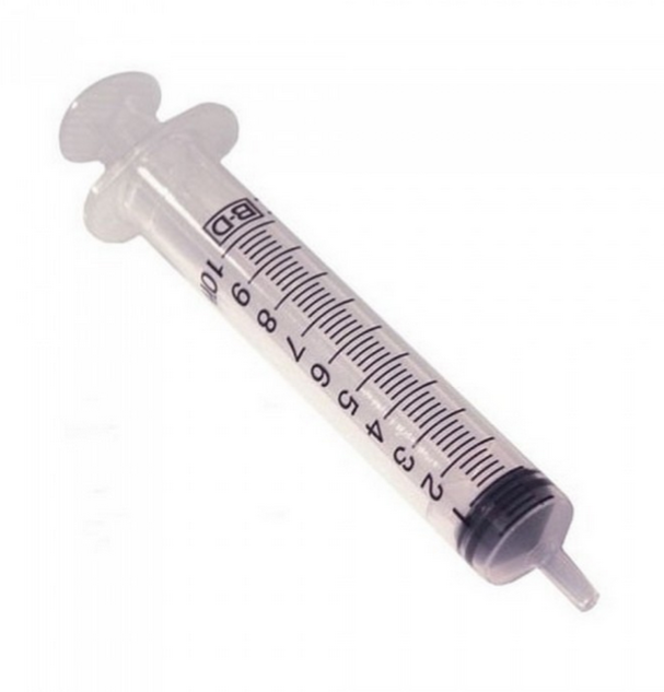 Syringe Only, 10cc Slip Tip - 200/Box