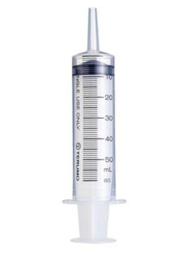 Syringe Only, 60cc Catheter Tip - 20/Box