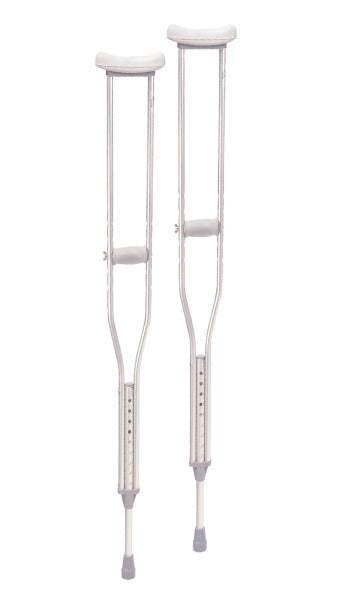 1/Pr Guardian Forearm Crutches, Adult Tall Aluminum