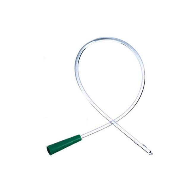 Medline Clear Vinyl Intermittent Catheters, Pediactric, 6 Fr - Box Of 30
