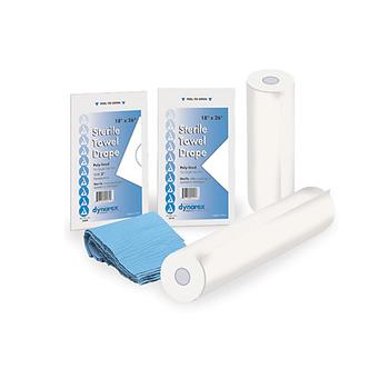 Dynarex Disposable Towel Drape - Sterile. Plain - Box Of 50