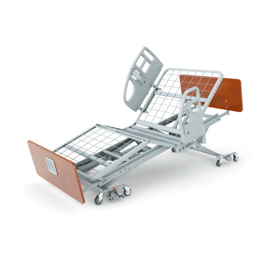 Drop arm commode chair