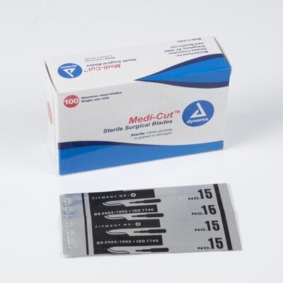 Dynarex Medicut™ Disposable Blades (Box 100 pcs)