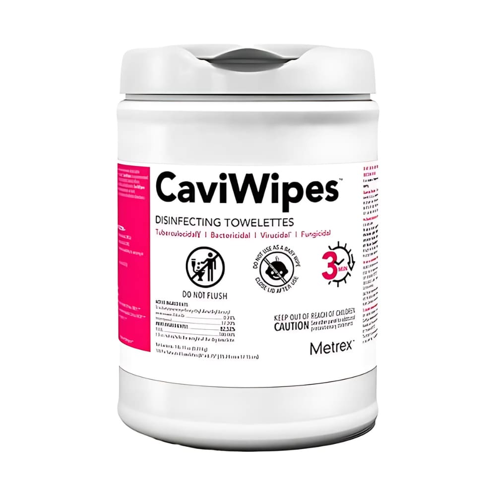 Each canister contains 160 durable, pre-saturated wipes for convenient and effective cleaning