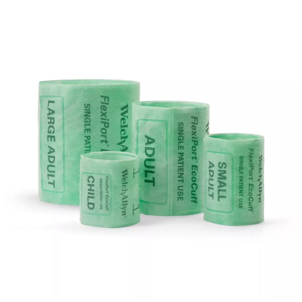 FlexiPort® EcoCuff® Single Use Blood Pressure Cuffs, Small Adult (20-28cm) (Box 50 pcs)