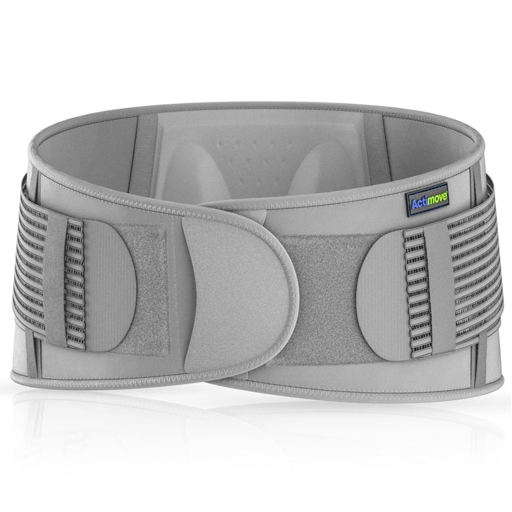 Actimove Lombacare Back Support W/Pocket Xl, Silver - Ea/1