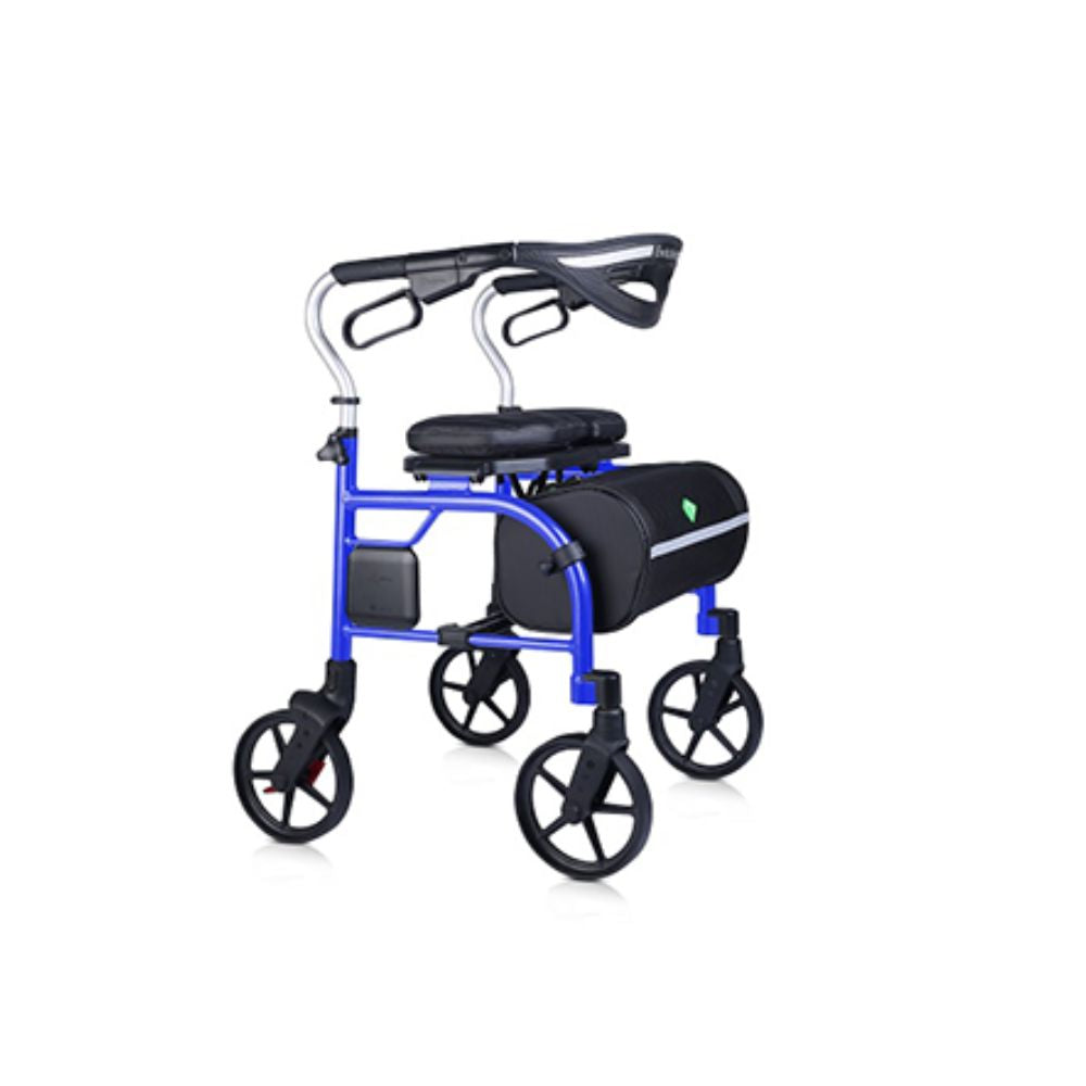Evolution Trillium Walker (Rollator), Tall, Chinatown Blue