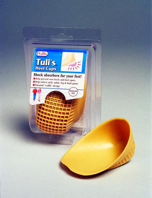 Tuli's Heel Cup. Large, 175lbs And Up (Non Returnable) - PR/1