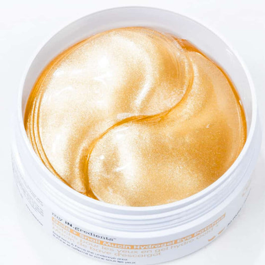 Facial routine eye patches