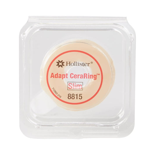 Flat rings for ostomy system fit