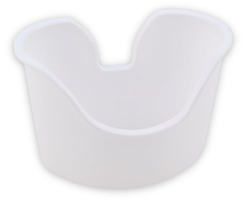 Ea/1 Ear Basin W/ Cut-Out, White, Autoclavable & Sterilizable