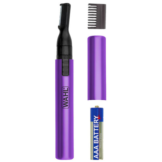 Gentle facial hair trimmer