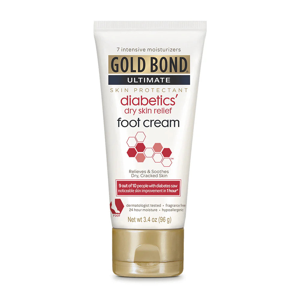 Gold Bond Diabetics Foot Cream - 96g