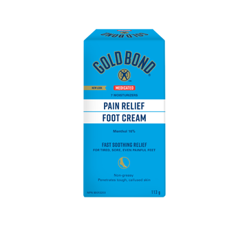 Gold Bond Medicated Pain Relieving Foot Cream - 113g