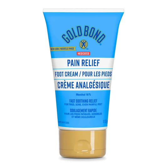 Gold Bond medicated pain relief foot cream 113g Canada