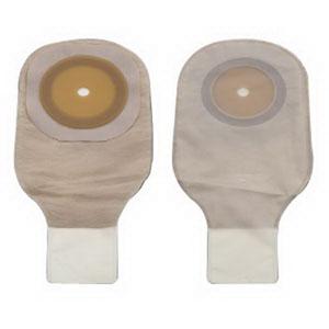 Premier One-Piece Drainable Pouch, Pre-Cut Stoma Opening up to 2-1/2" (64mm), Transparent 12" (30cm), Clamp Closure - Box of 10