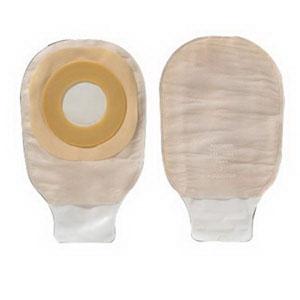 Premier One-Piece Drainable Pouch, Pre-Cut Stoma Opening 2" (51mm), Beige 9" (23cm), Clamp Closure - Box of 10