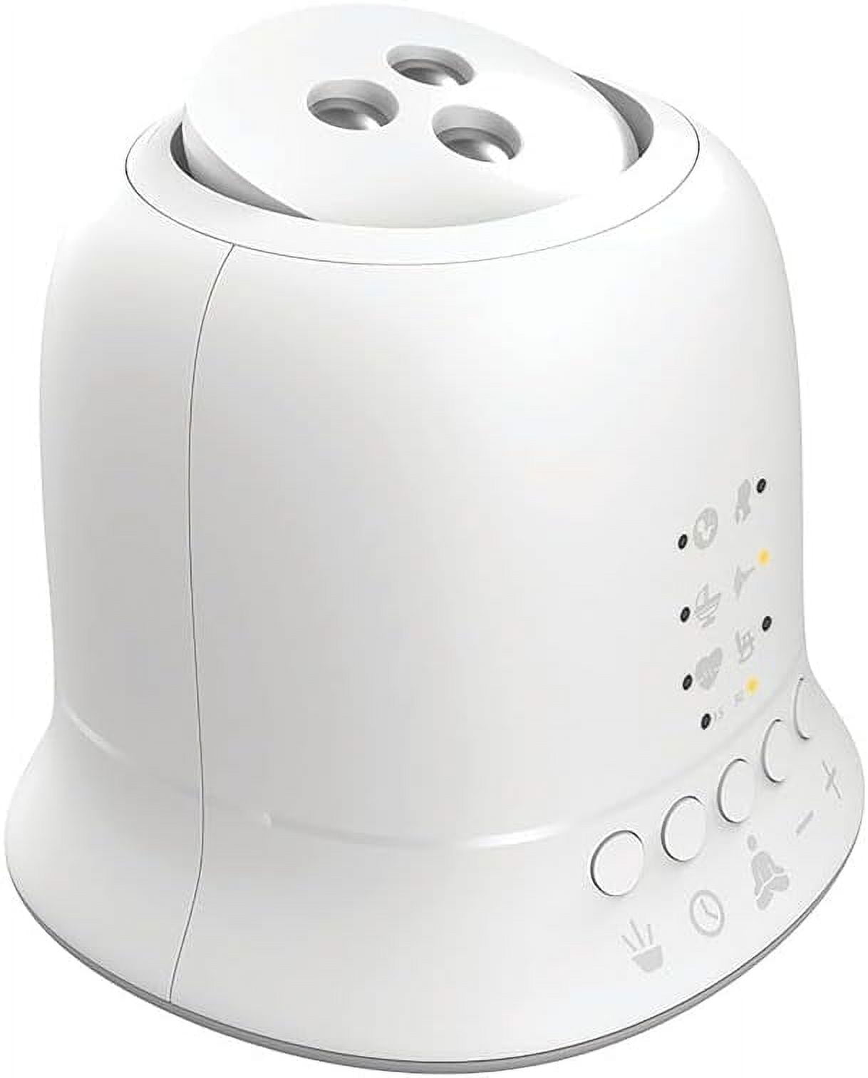 Homedics Sound Machine and Projector with 6 Soothing Sleep Sounds for Your Baby and Kids and Tilt Projector with 9 Images to Help Your Kids Fall Asleep