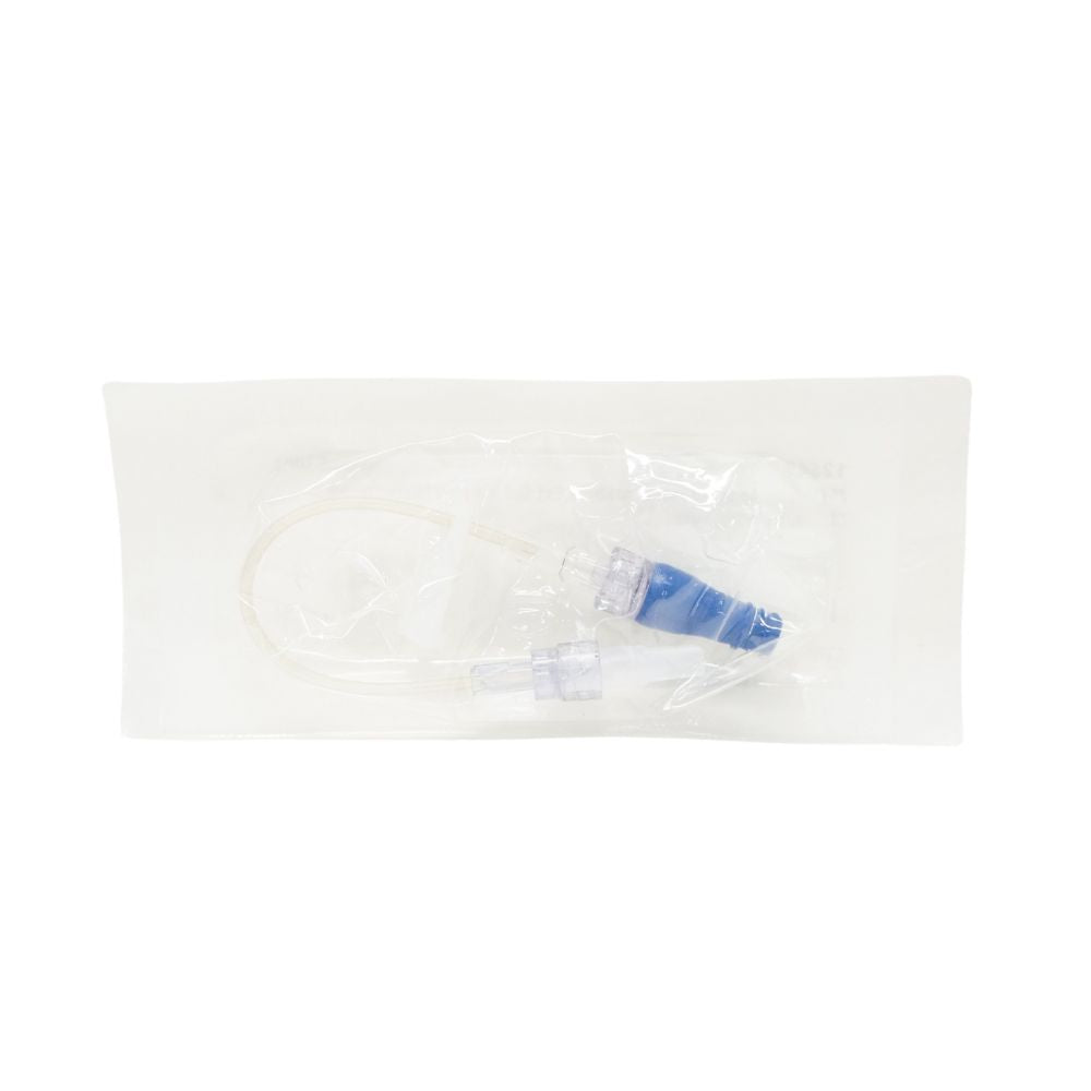 ICU Medical® Smallbore Extension Set w/Remv MicroClave®, Clamp, Rotating Luer, 7"