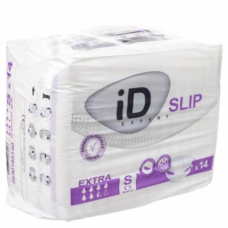 Cs/4 (14/Pkg) Id Slip Extra Day Brief (19.5-35.5"), 1950Ml Absorbency, Small