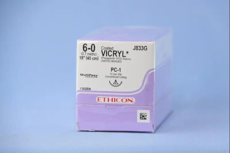Suture 6/0 Vicrylk Pc-1 - Box Of 12