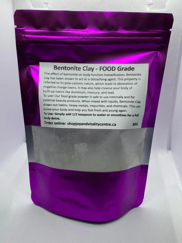 Joy & Vitality: Bentonite Clay Food Grade
