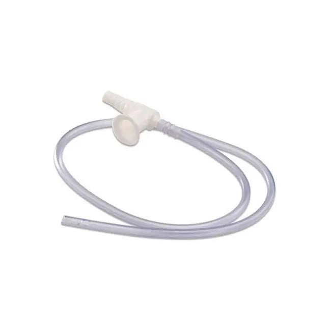 Cs/50 Suction Catheter Whistle Tip With Chimney Valve,Coiled Packed,Safet-Vac,14Fr