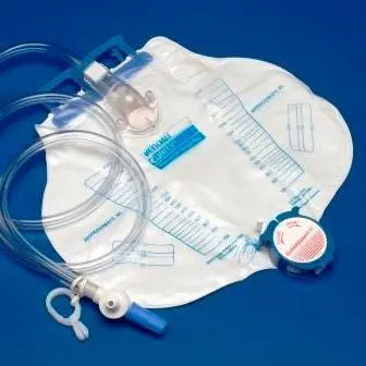 Ea/1 Curity Bedside Drain Bag W/ Mono-Flo Anti-Reflux Device & Csr Wrap 2000Cc