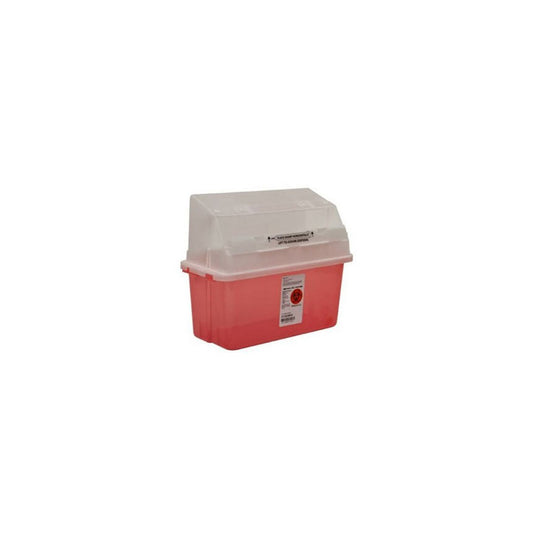 (CS14) EA/1 RED SHARPS CONTAINER, SIZE 5QT