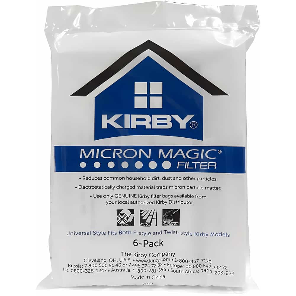 Kirby Vacuum Cleaner Disposable Bags