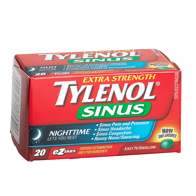 Tylenol* Sinus Extra Strength Nighttime Eztabs - 20s