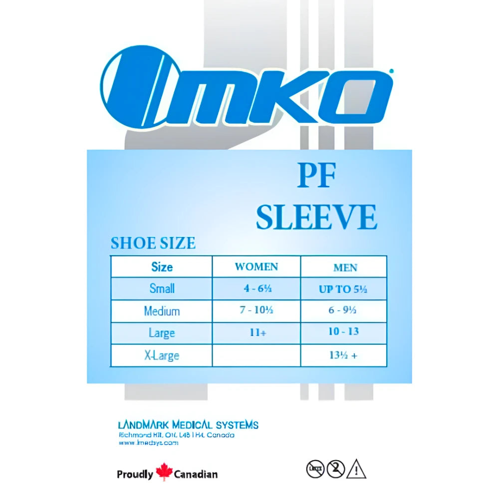 Landmark MKO Plantar Fasciitis Compression Sleeve Support (Per Pair)