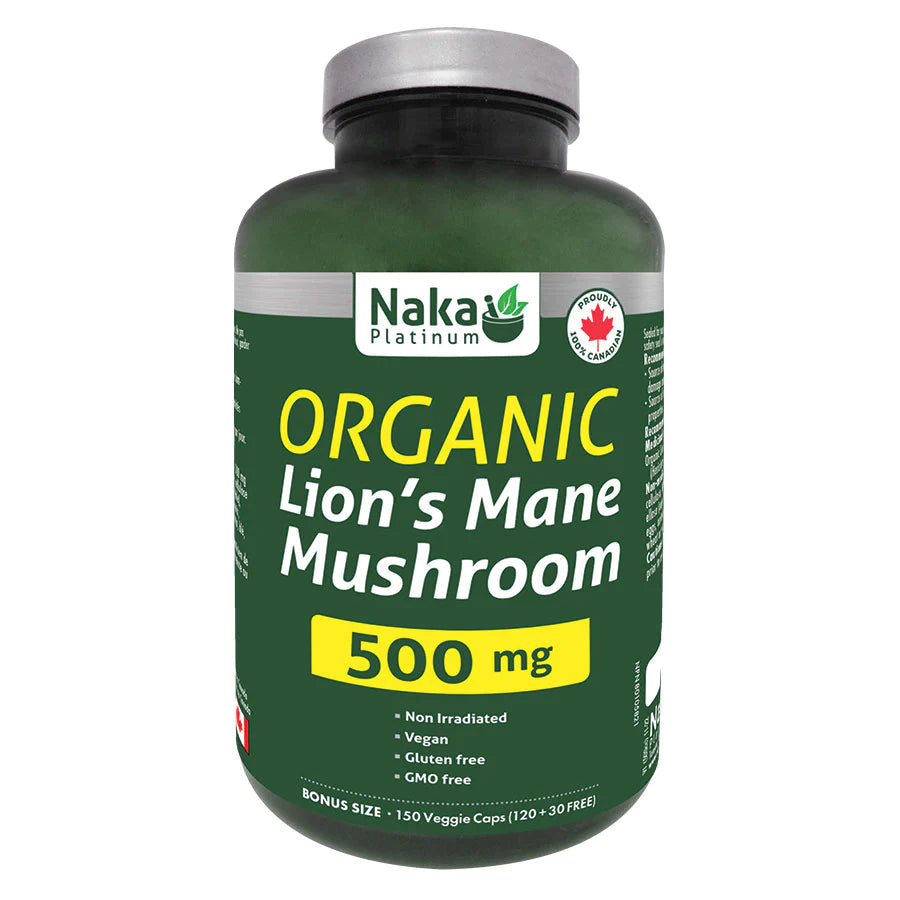 Naka: Organic Lion's Mane 500mg