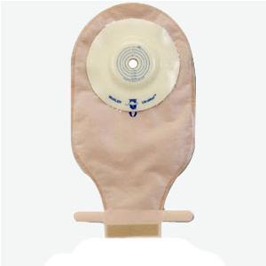 Ultramax 1-Pc Pre-Cut Drainable Pouch W/ Aquatack Hydrocolloid Shallow Convex Skin Barrier & Kwick-Klose Fastener 1 1/4" Opening (9"L X 5 3/4"W) Opaque 16oz Odor-Proof - Box Of 5