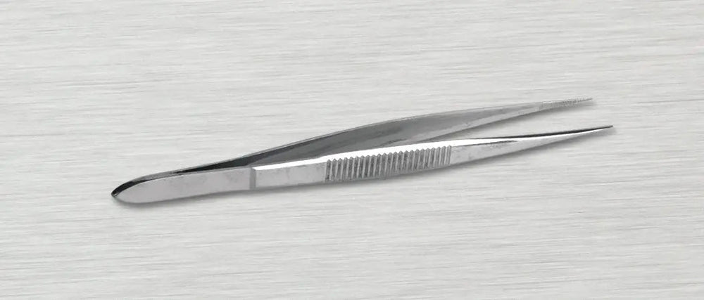 Bx/12 Splinter Forceps, Fine, 4.5In