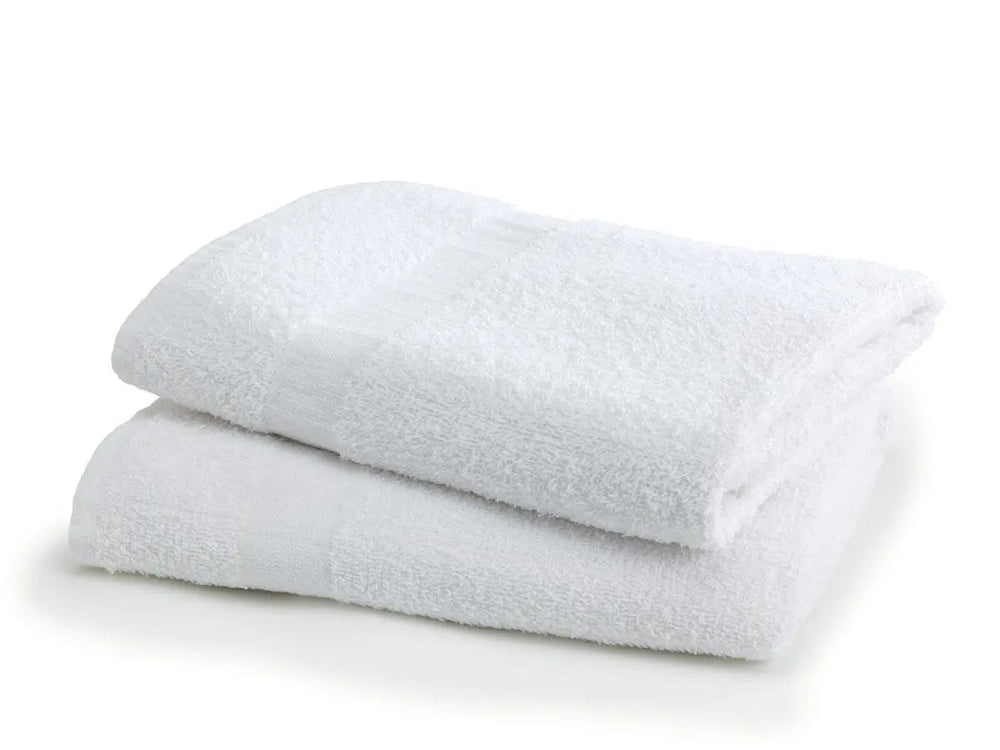 Cs/60 Bath Towel 24"X50" White Cotton/Poly Terries Blend