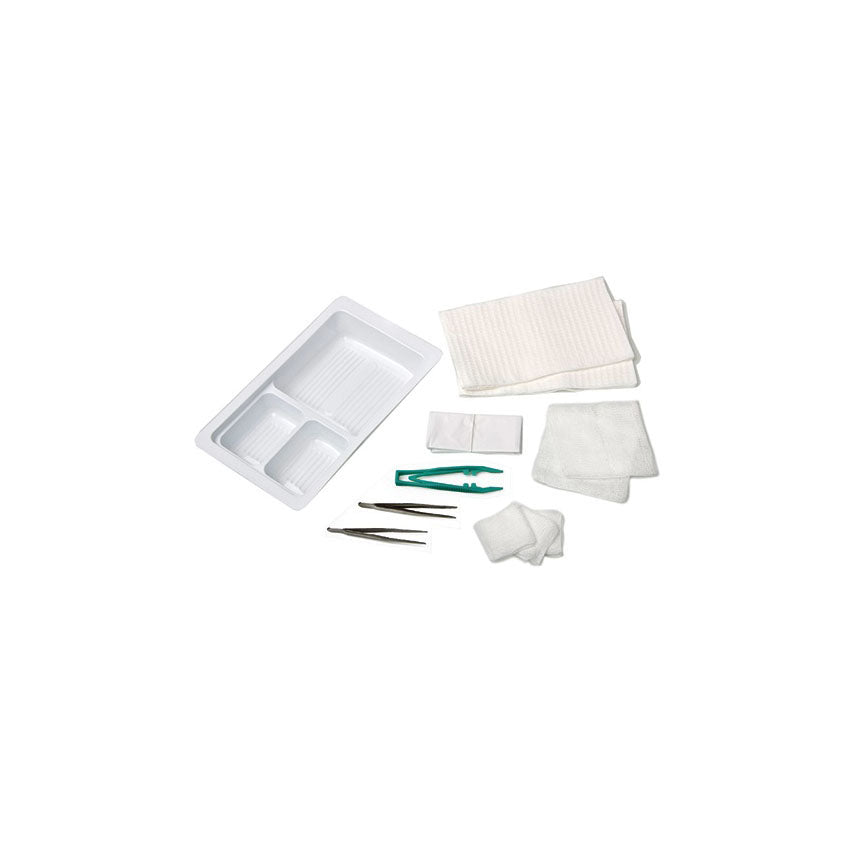 Ea/1 Lidded Dressing Trays, Sterile
