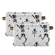 Magic Dancing Skeletons Storage Basket Large