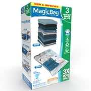MagicBag Heavy Duty Flat Storage – 3-Pack Large