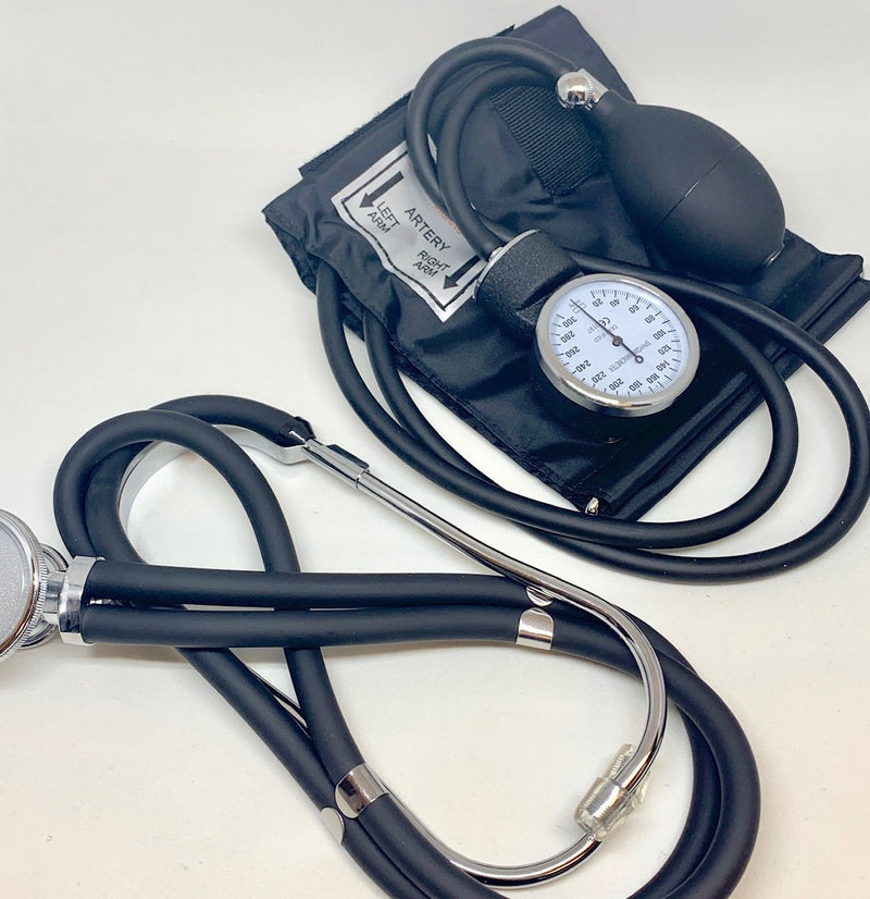 Manual Blood Pressure Unit & Stethoscope COMBO